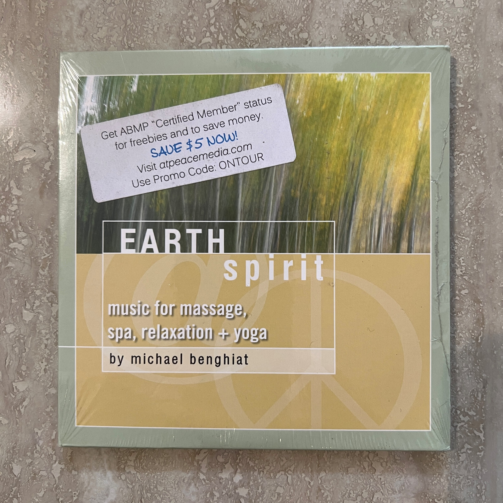 CD Michael Benghiat Earth Spirit Music For Masage Spa Relaxation Yoga 2011 (NEW)