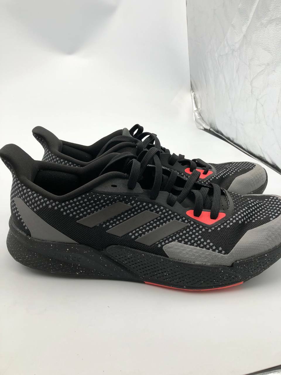 Adidas X9000L2 M Black Grey Signal Red Mens Running Gym Shoes EH0030 Size  13 | eBay