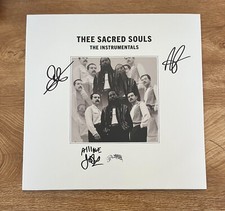 * THEE SACRED SOULS * signed vinyl album * JOSH LANE, ALEX GARCIA & SAL SAMANO * * THEE SACRED SOULS * signed vinyl album * JOSH LANE, ALEX GARCIA & SAL SAMANO *