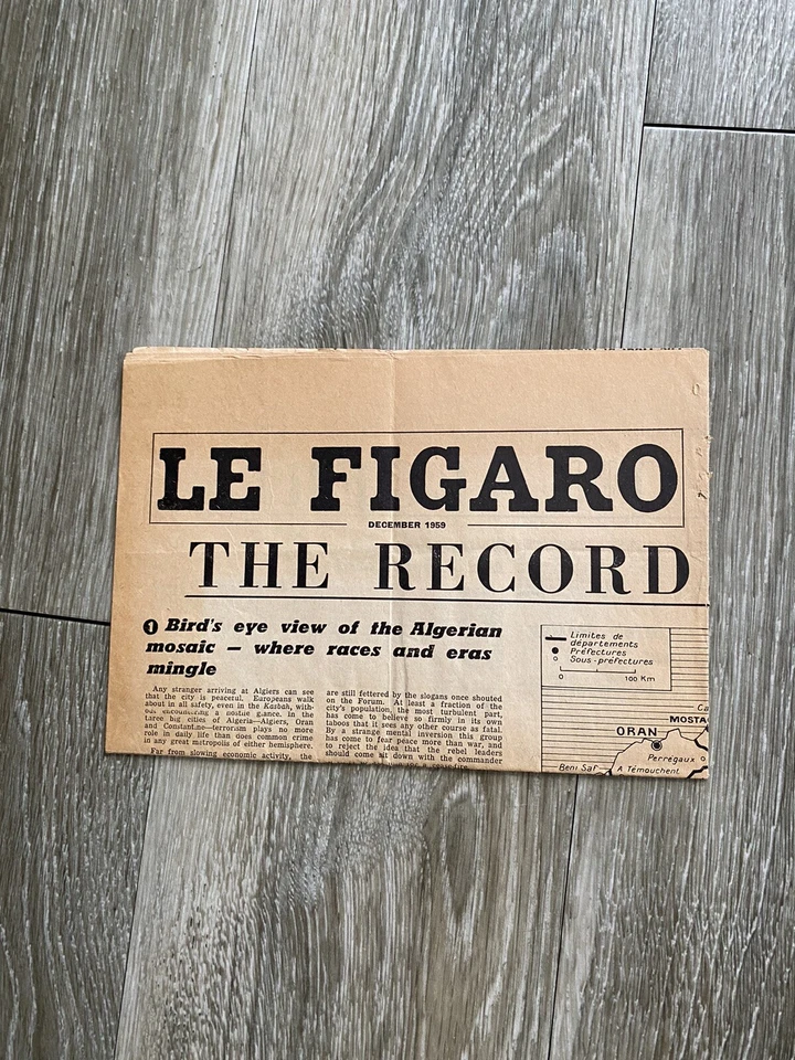 L’organisation Administrative de l’Algerie 1951 History Algeria French Colonies - Image 3 of 4