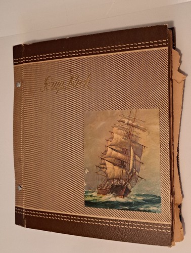 Vintage 1960's ELKS LODGE Scrapbook. Huntington Beach, CA Emblem Club No. 314