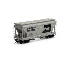 NEW ATHEARN RTR HO BN BURLINGTON NORTHERN ACF 2970 C/F COVERED HOPPER - 435581