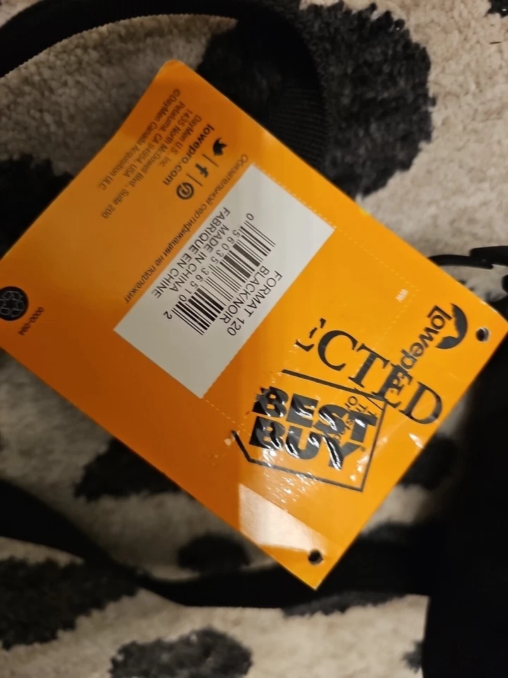 Bolso Bandolera de Hombro Lowepro Format 120 Negro DSLR Cámara Videocámara con Correa Foto 4 de 4