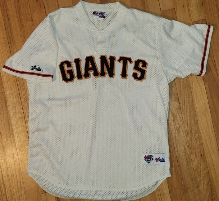 RARE Vintage SAN FRANCISCO GIANTS Jersey Mens M majestic baseball shirt mlb