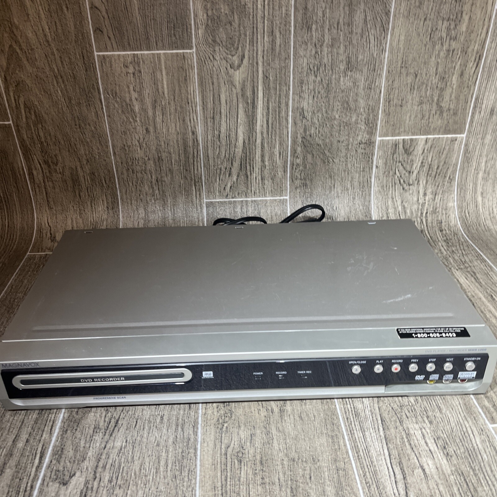Magnavox DVD Recorder MWR10D6 No Remote Tested Works Great eBay