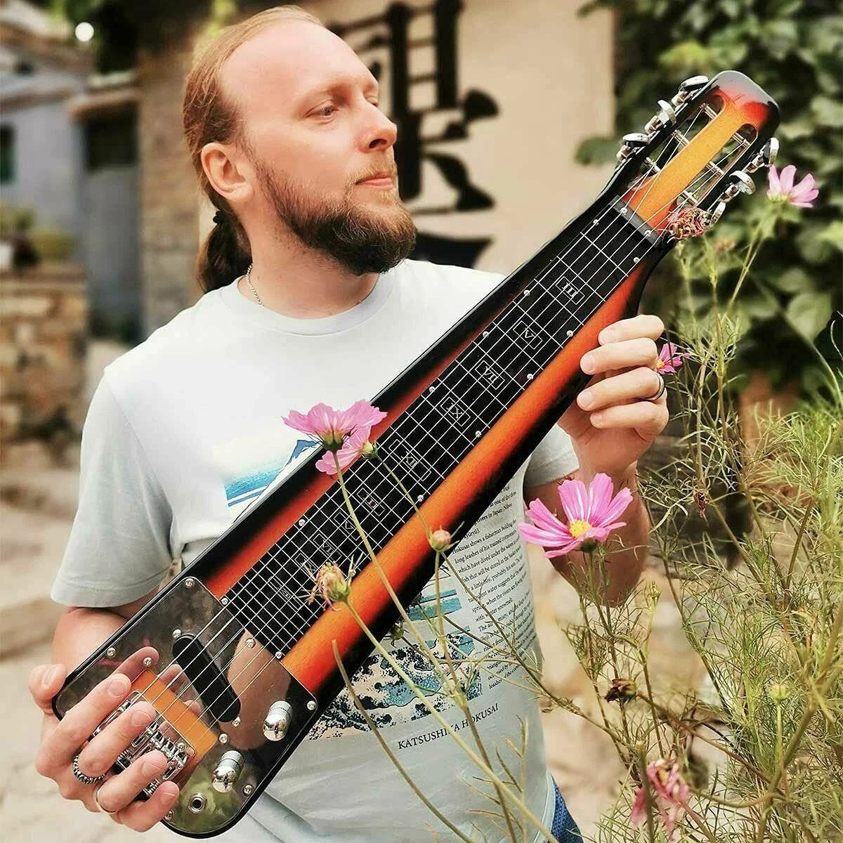 Guitar made of steel outlet