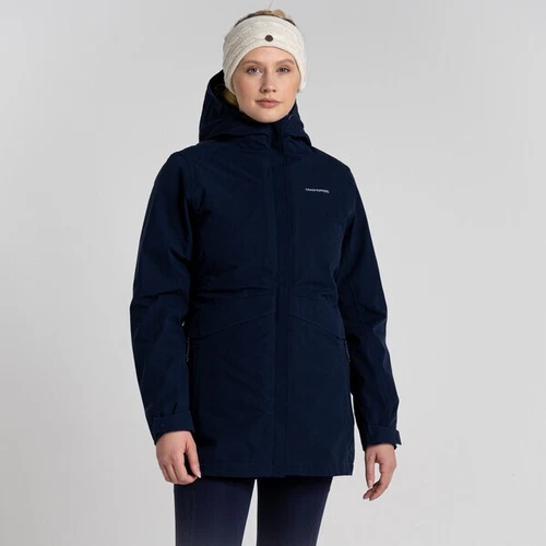 Craghoppers Women's Caldbeck Pro 3 in 1 Jacket | Blue Navy / Blue Navy