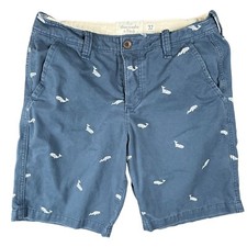 Abercrombie  Fitch Shorts Mens Size 32 Whale Beach Button Fly Everyday Casual