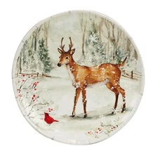 Certified International Winter's Walk 13" Serving Bowl 128 oz.