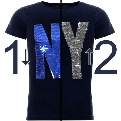 Children Boys T-Shirt Reversible Sequin Top 22029 - Picture 24 of 32