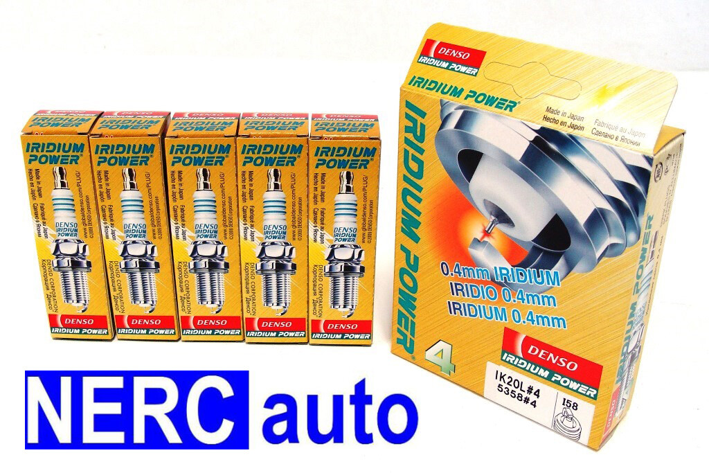 DENSO IRIDIUM POWER Spark Plugs IK22 5310 Set of 5