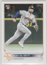 2022 Topps Update #US29 Alex De Goti RC Houston Astros
