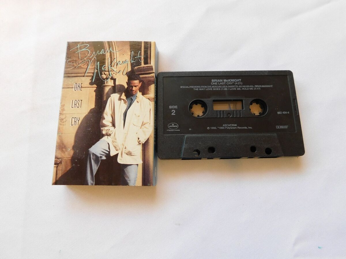Brian McKnight: One Last Cry: Cassette Single Brian McKnight: One Last Cry: Cassette Single