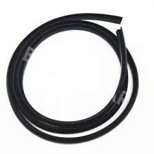 1.7M/5.6FT Car Front Windshield Wiper Panel Hood Rubber Seal Strip Black