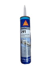 10.1oz Sikaflex-291 White General All-Purpose Fast Cure Marine Adhesive Sealant
