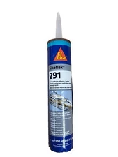 10.1oz Sikaflex-291 White General All-Purpose Fast Cure Marine Adhesive Sealant 