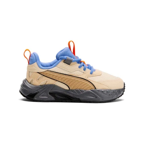 Puma RsTrck Explore Lace Up  Youth Boys Beige Sneakers Casual Shoes 39174901