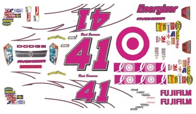 #41 Target - FUJIFILM Dodge 1/24th - 1/25th Scale Waterslide Decals | eBay