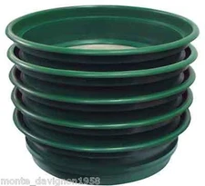 5pc CLASSIFIER SIFTING PAN SET FOR GOLD  PANNING  1/4",1/8,  1/12, 1/20, 1/30,