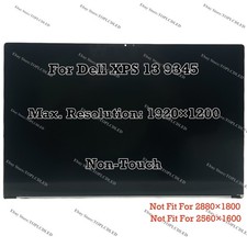 Dell XPS 13 9345 LCD LED Screen Non-Touch Panel 1920 1200 13.4" WUXGA Display