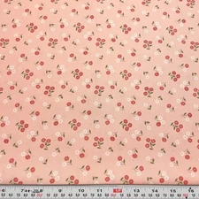 Country Rose by Lella Boutique for Moda Pink Cotton Fabric by the HALF YARD