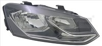 Hauptscheinwerfer Links TYC 20 14668 05 2 FÜR VW Frontscheinwerfer Frontlicht