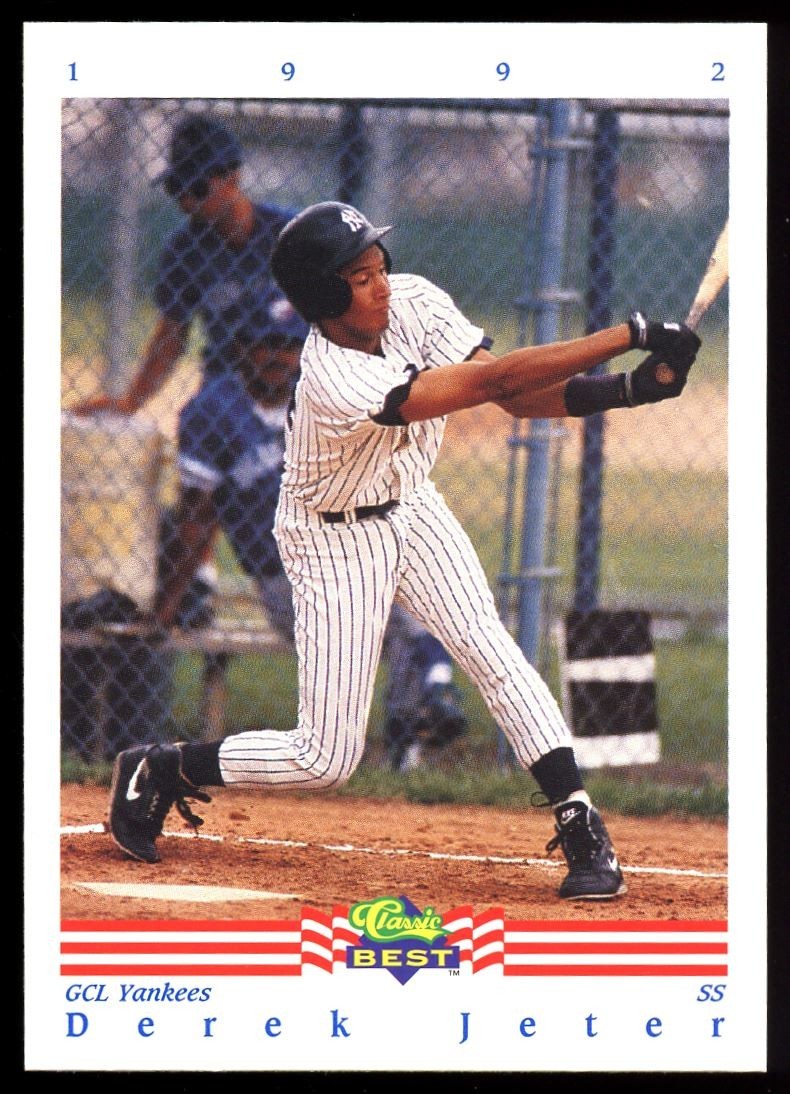 1992 Classic Best #402 Derek Jeter Rookie Card RC