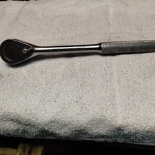 Used Vintage BONNEY 1/2" Drive Ratchet Knurled Handle Model AA 707-H Made In USA