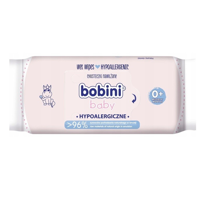 5900465247413 Bobini Bobini Baby hypoalergiczne chusteczki nawilżane dla dzieci