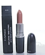 MAC Cosmetics Delish Frost Lipstick  FULL SIZE (3g./0.1oz) Brand New in Box.AUTH