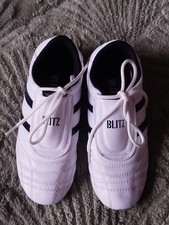 Blitz Adult Martial Arts Training Shoes,White,UK Size 5½ ,EU 38.5 VERY GOOD.