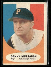 1961 Topps #138 Danny Murtaugh