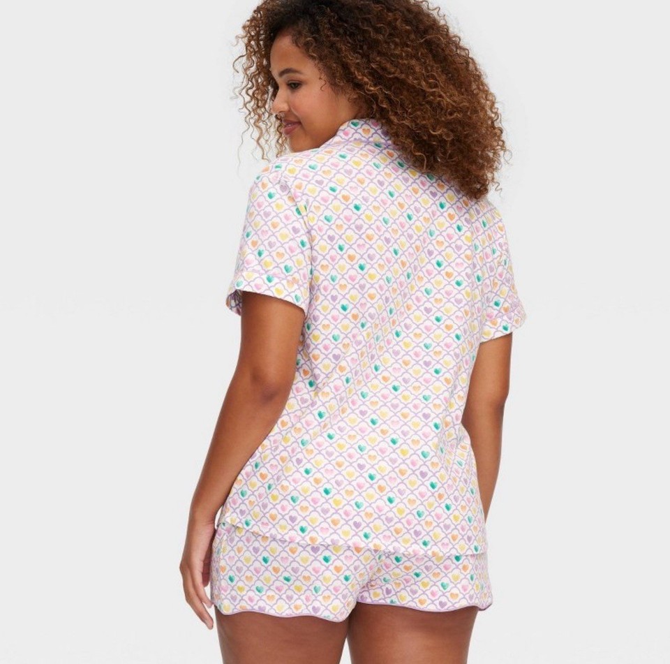 Roller Rabbit x Target in store exclusive Multicolor Heart pj Size S | eBay