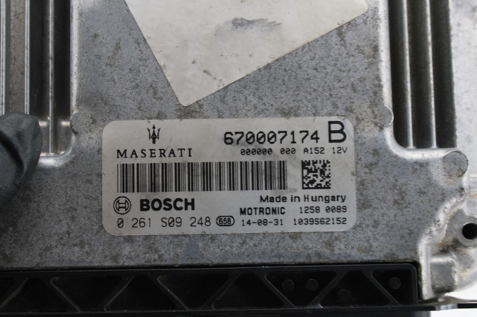 14-17 Maserati Ghibli Quattroporte ECU Engine Computer Control Module Unit Oem