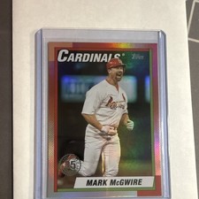 Topps Update 75th Anniversary Mark McGwire St. Louis Cardinals U90-19 2025