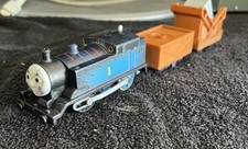 Thomas  Friends Trackmaster Motorized Coal Dust Dirty Thomas Steelworks Tested