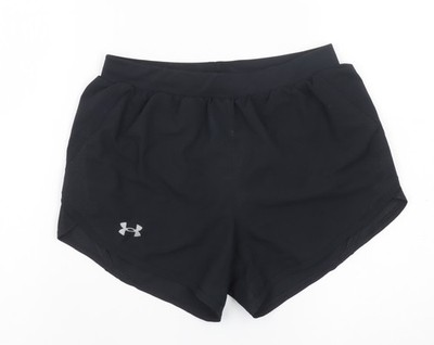 Under Armour Damen Laufshorts schwarz XS HeatGear