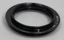 SERIES VIII 8 Thread to SERIES VII 7 Thread MINICAM Metal Step-Down Adapter Ring