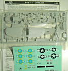 3  NIB 1:72 SMER kits Vought F4U-1 Corsair Bf109-G-14 Avia (Messerschmitt) CS-92 — photo 3