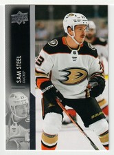 Sam Steel - Anaheim Ducks (NHL Hockey Card) 2021-22 Upper Deck # 256 - Mint