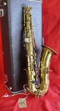 Saksofon altowy nisko skokowy Buescher na części. Brakująca szyja i ustnik.  #49