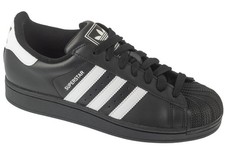 scrape Unisex, adidas Superstar II, nero
