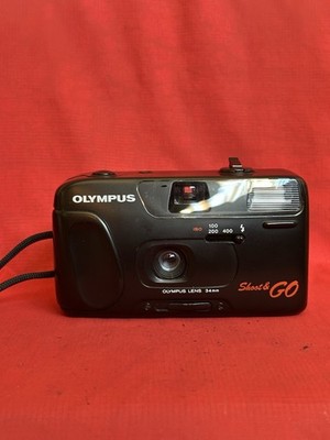 Olympus Shoot and Go analoge Kompaktkamera 35 mm funktionstüchtig