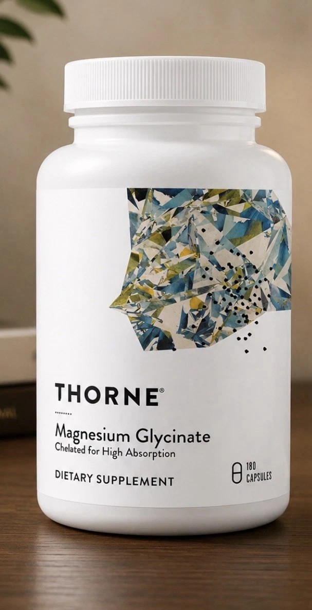 THORNE Magnesium Glycinate - 180 Servings EXP 12/2027
