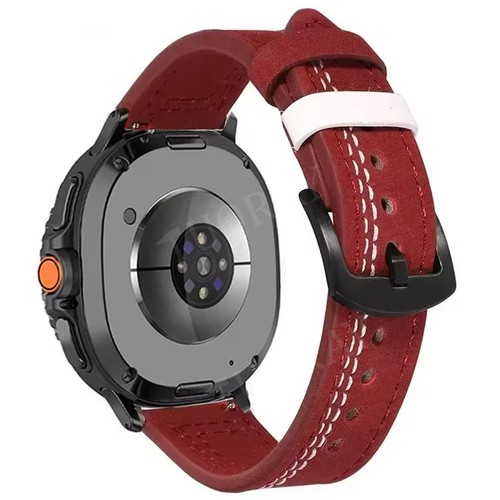 For Samsung Galaxy Watch 8/8 Classic/Ultra 47mm 2025 Leather Wrist Band Strap - Picture 14 of 47