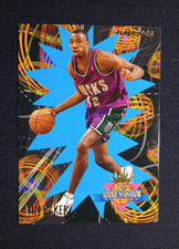 Fleer 1994-95 Rookie Sensation #1 Vin Baker Milwaukee Bucks Basketball Card