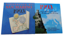 Serie monete in lira S. MARINO del 1993 in fdc