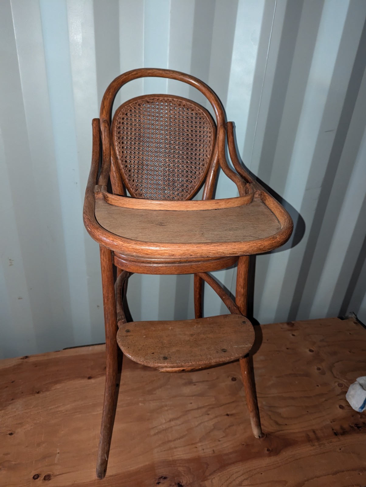 Antique Vintage Child's Thonet Austria High Chair- collectors