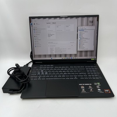 Asus TUF A16 FA608 16'' Ryzen 9 270 4.0GHz 32GB RAM 1TB SSD GeForce RTX 5070 USED