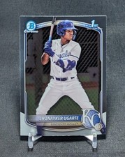Jhonayker Ugarte 1st Chrome Prospect Rookie 2025 Bowman Card #BCP-123 Royals